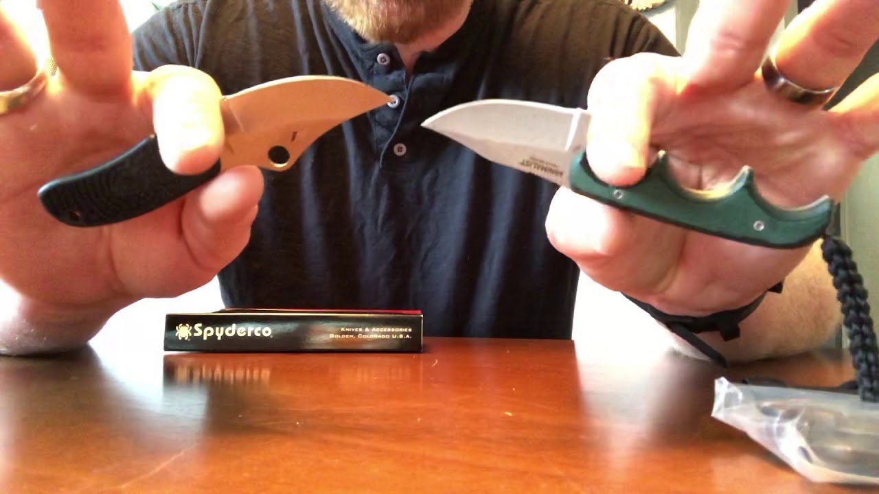Spyderco ARK vs CRKT Minimalist