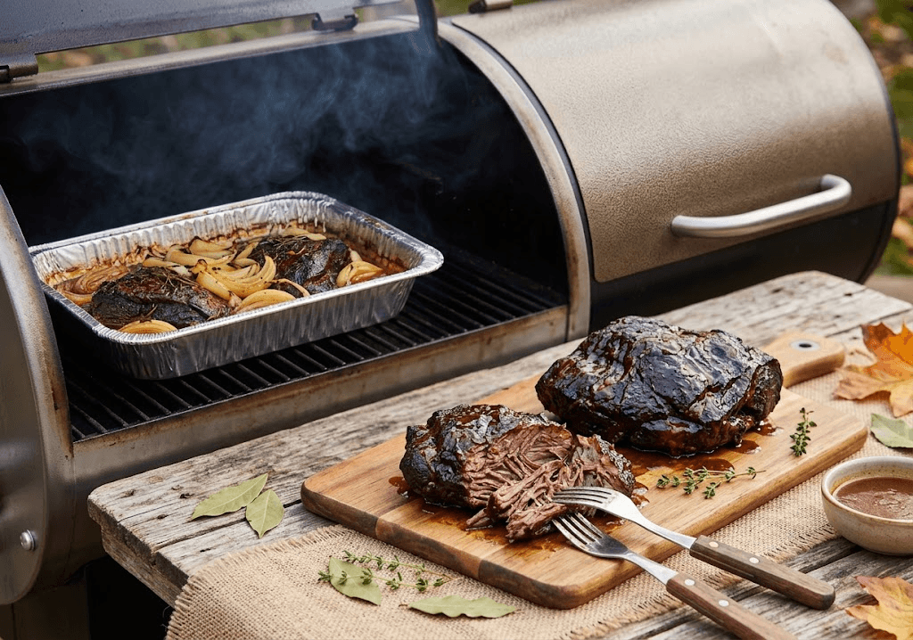 Beef Cheeks on a Pellet Grill