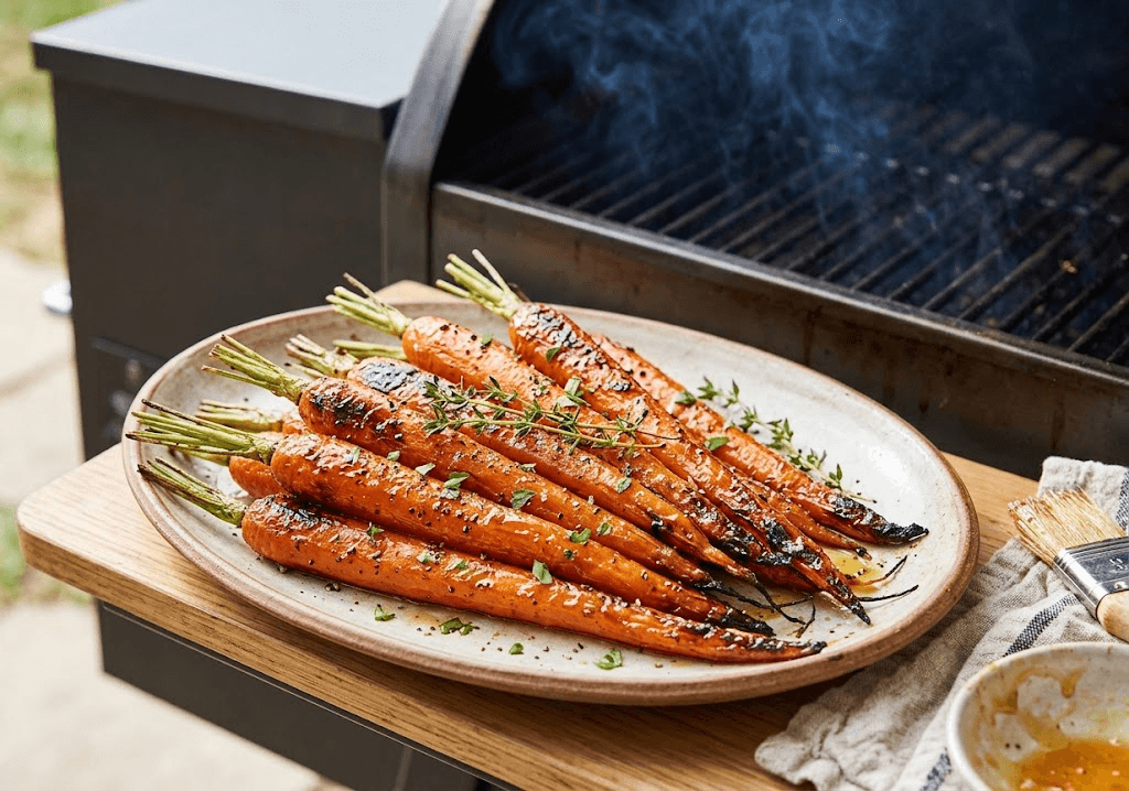 Carrots on a Pellet Grill