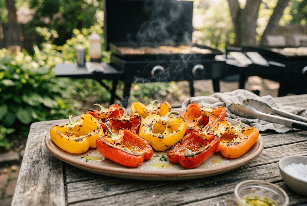 Grilled Bell Peppers