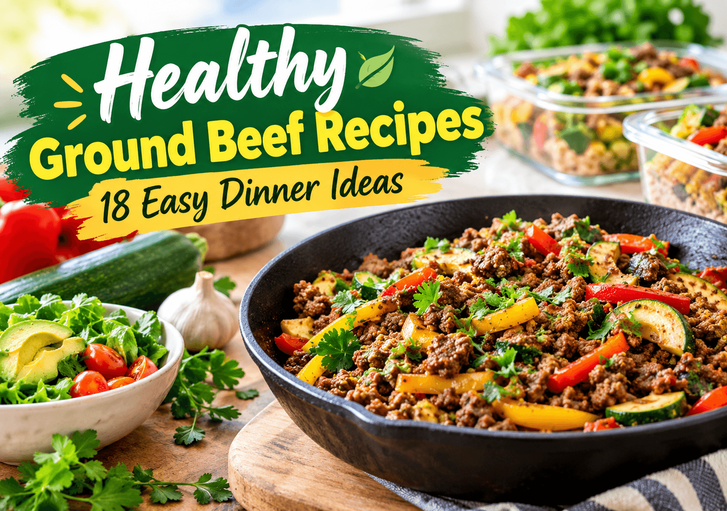 Healthy Ground Beef Dinner Ideas
