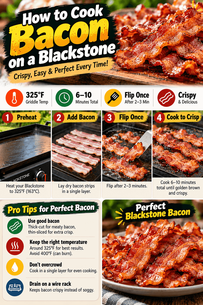 How to Cook Blackstone Bacon: Crispy Griddle Guide