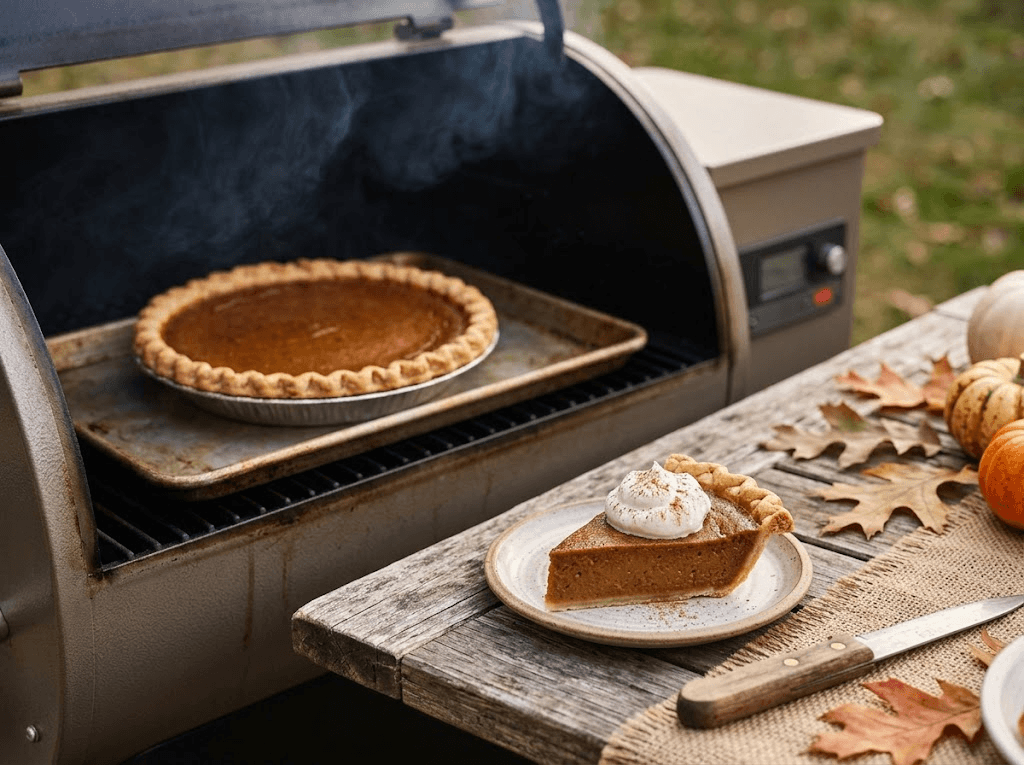 Smoked Pumpkin Pie
