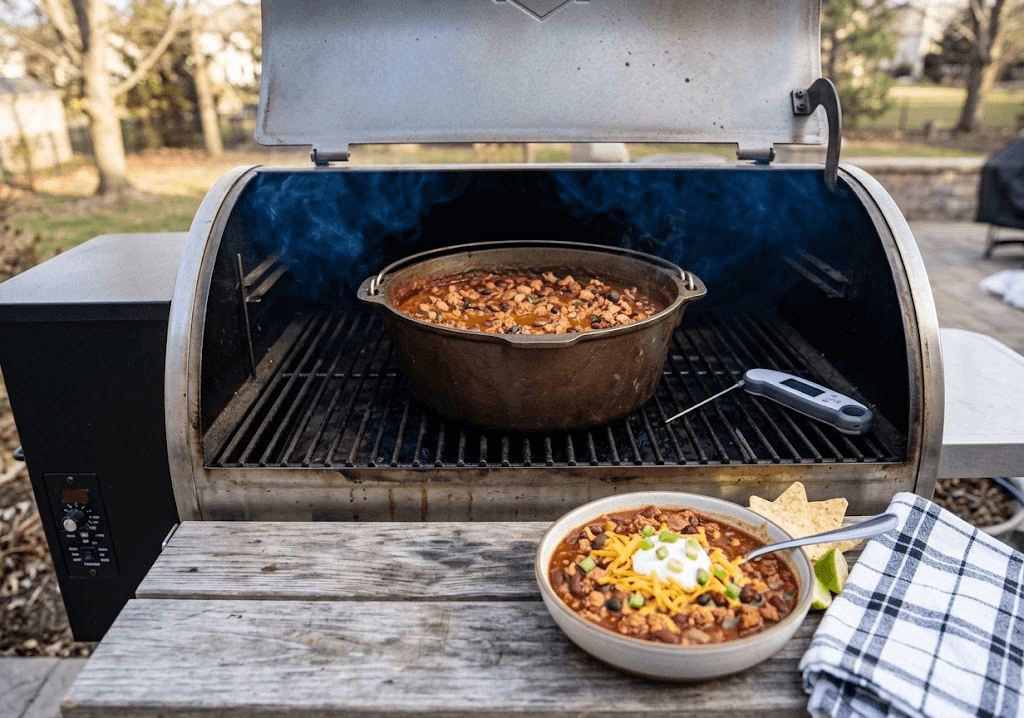 Smoked Turkey Chili