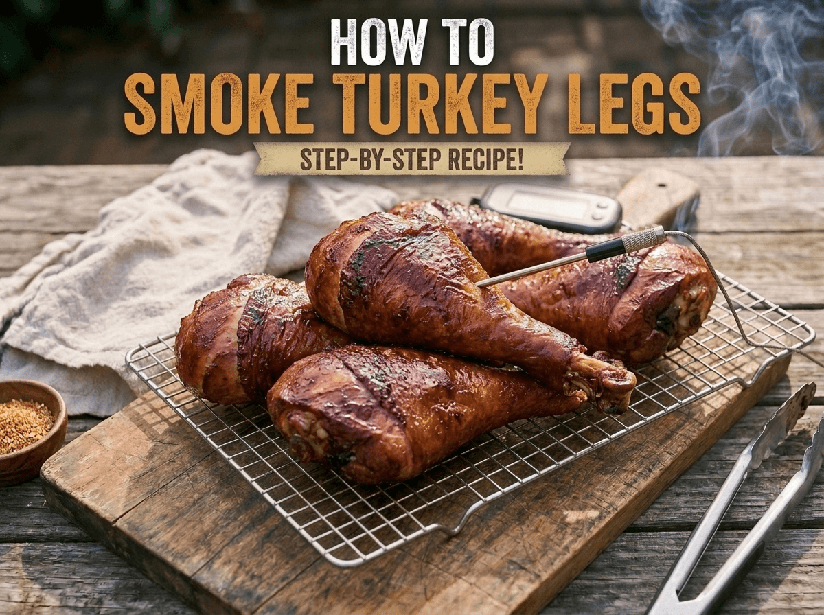 Smoked Turkey Legs Step-by-Step Recipe