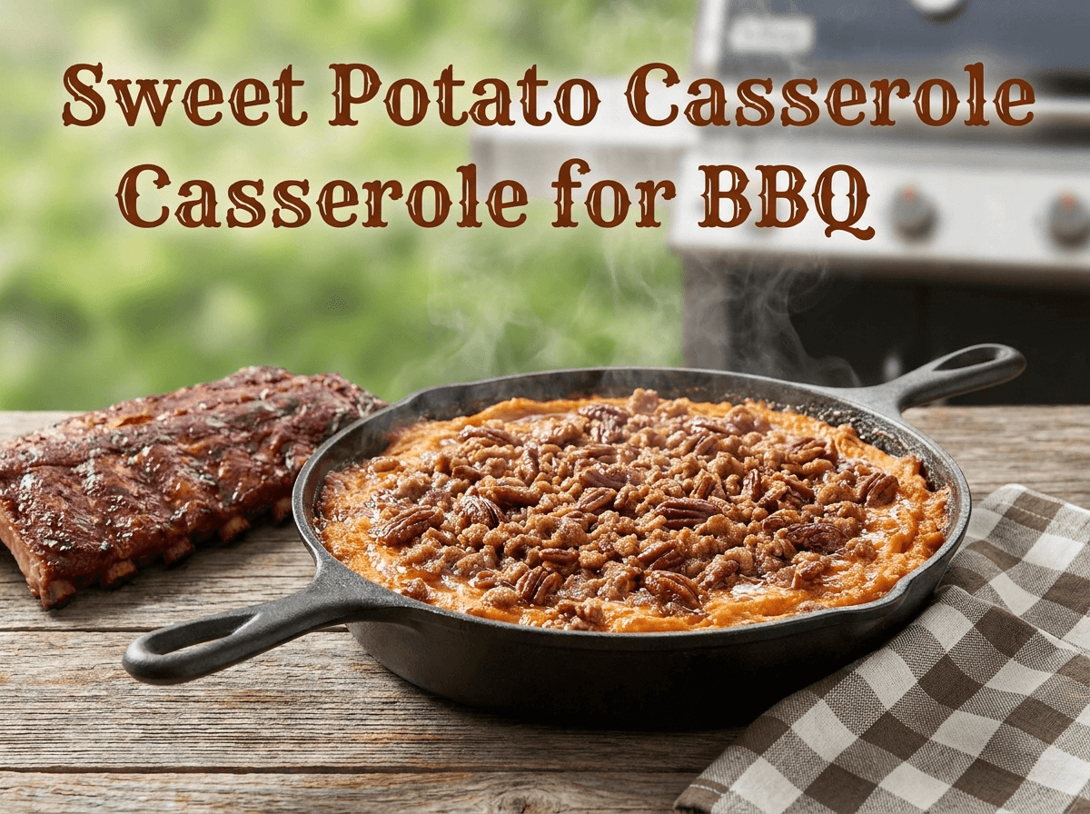 Sweet Potato Casserole for BBQ