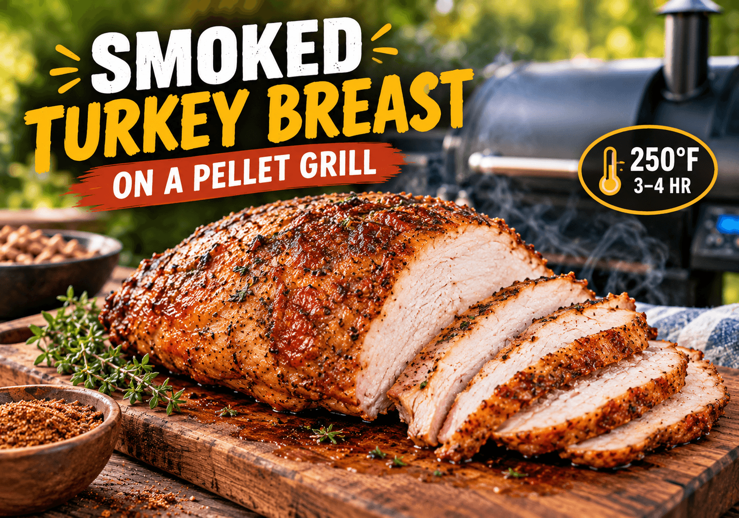 Turkey Breast at 250°