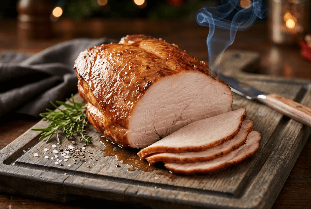 Turkey Breast in an Electric Smoker