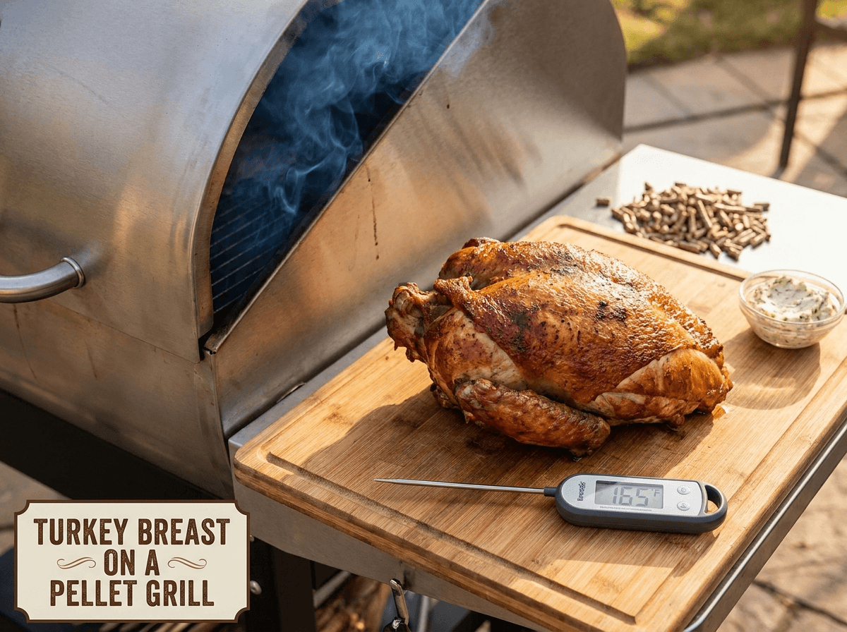 Turkey Breast on a Pellet Grill