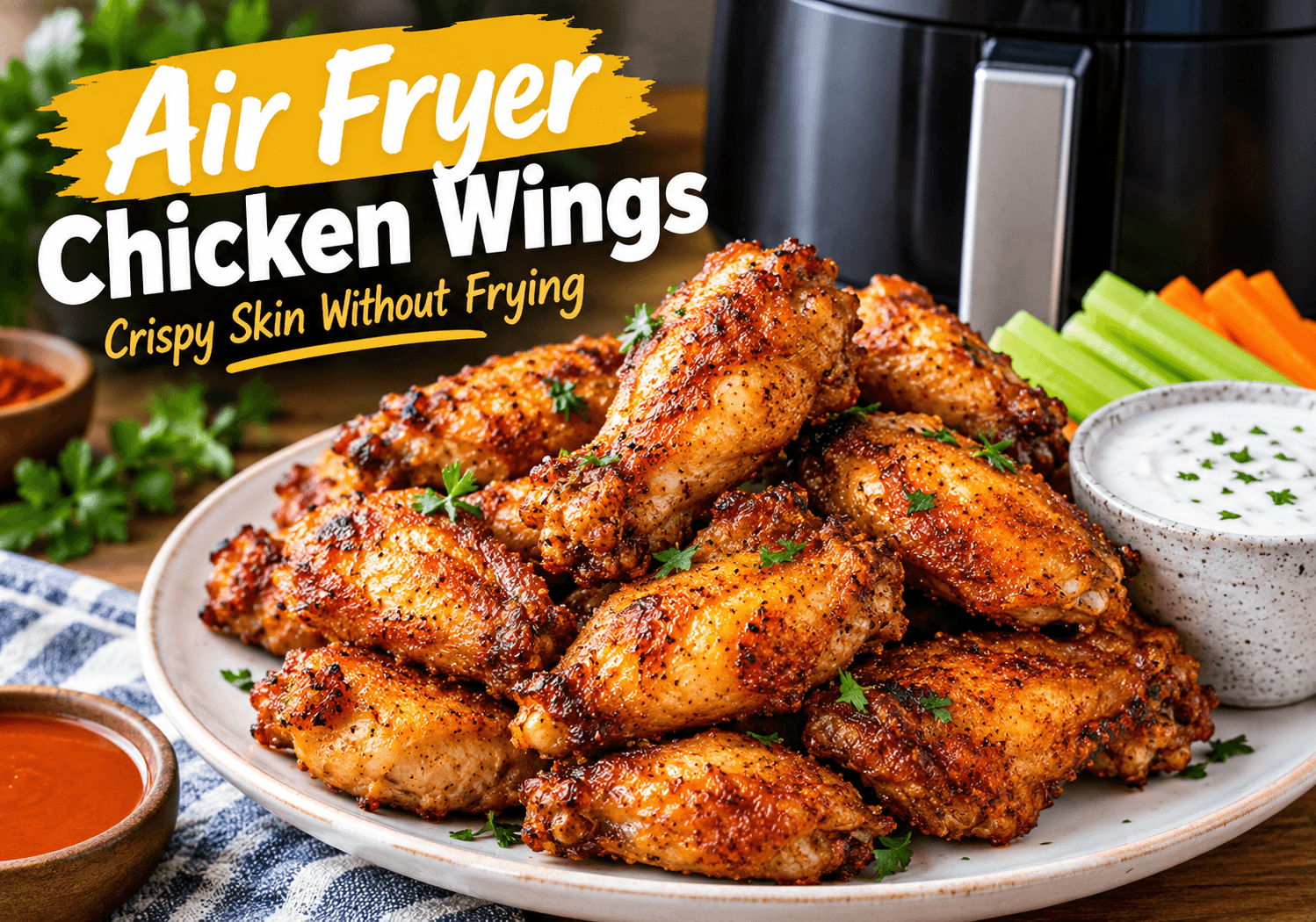 air fryer chicken wings