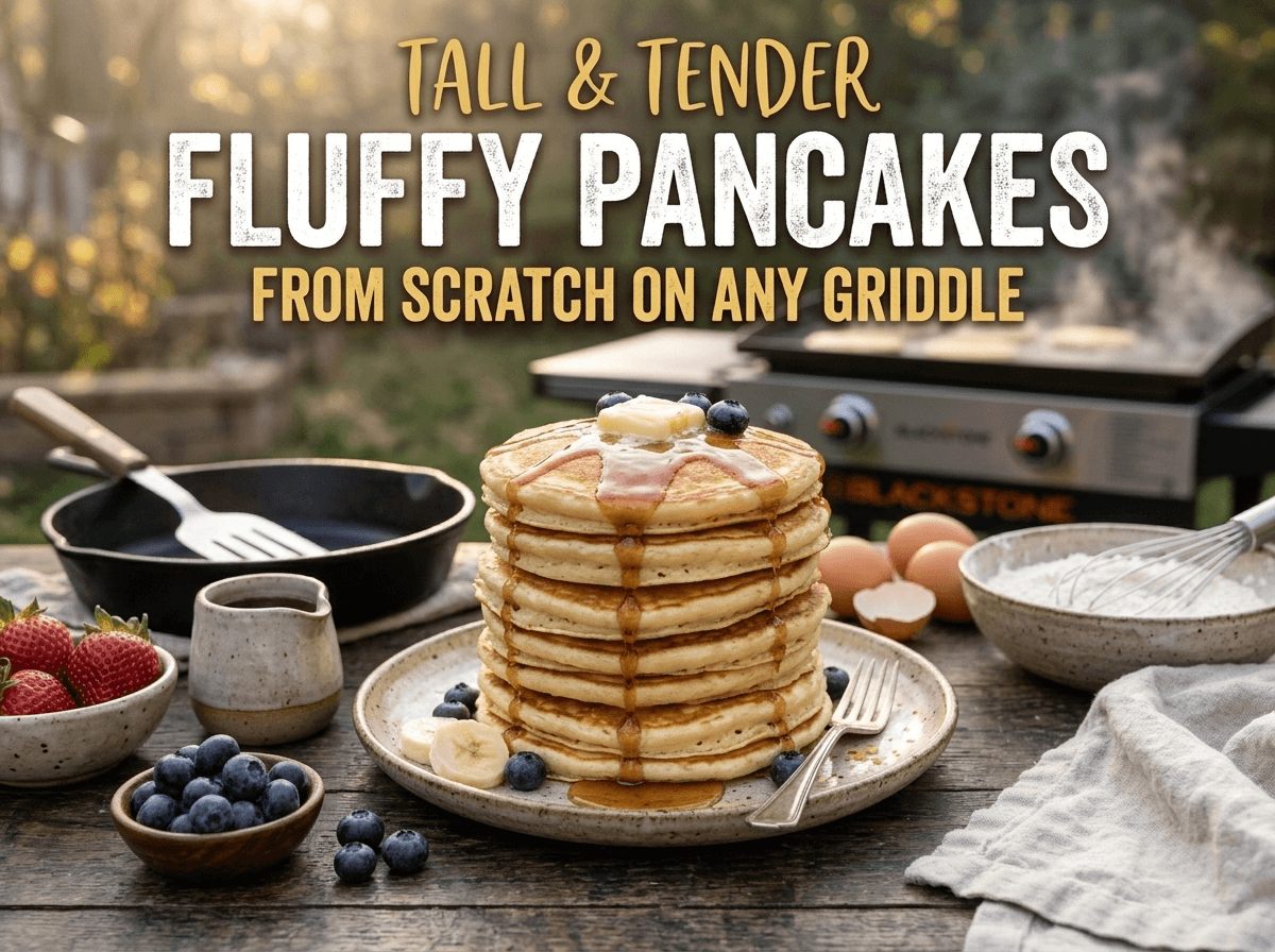 fluffy pancake recipe