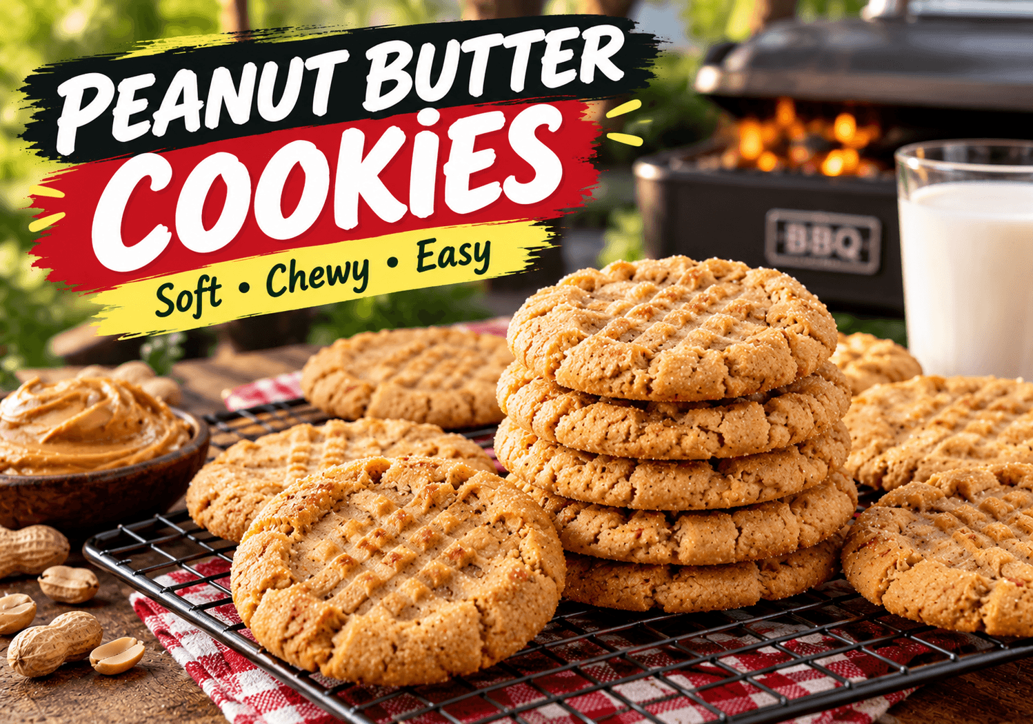 peanut butter cookies recipe