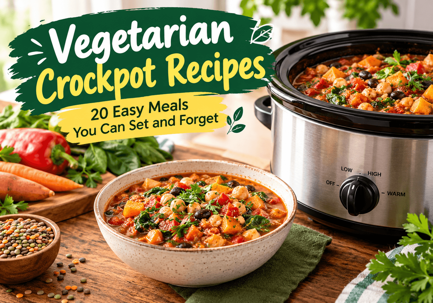 vegetarian crockpot recipes
